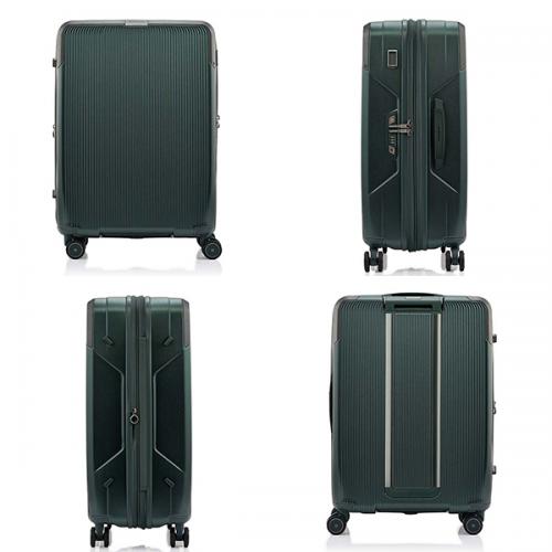 Samsonite QUANTHOM サムソナイト クァントム スピナー69 EXP 82-94L スーツケース Mサイズ 5～7泊用 正規10年保証付 (US7*002/162286) 正規品 (キャリーケース キャリーバッグ 中型)