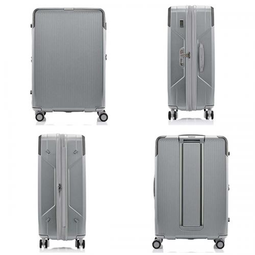 Samsonite QUANTHOM サムソナイト クァントム スピナー69 EXP 82-94L スーツケース Mサイズ 5～7泊用 正規10年保証付 (US7*002/162286) 正規品 (キャリーケース キャリーバッグ 中型)