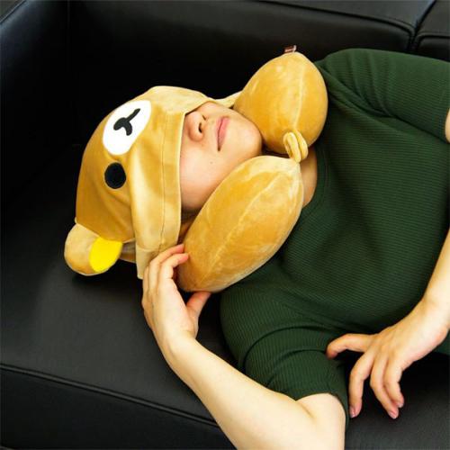 siffler Rilakkuma シフレ リラックマ コリラックマ フード付き ネック