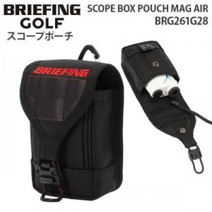 BRIEFING GOLF SCOPE BOX POUCH MAG AIR ブリーフィング ゴルフ スコープ ボックス ポーチ ケース マグ エアー マグネット式 計測器 収納 ラウンド BRG261G28