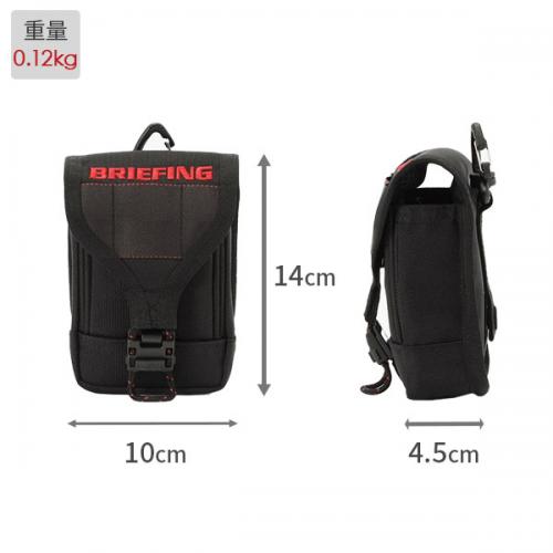 BRIEFING GOLF SCOPE BOX POUCH MAG AIR ブリーフィング ゴルフ スコープ ボックス ポーチ ケース マグ エアー マグネット式 計測器 収納 ラウンド BRG261G28