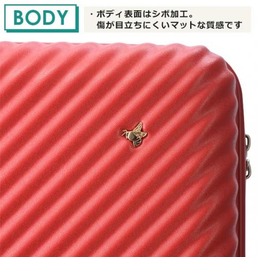 エース HaNT/ハント マイン スーツケース (33L) キャスターストッパー付き ファスナータイプ 2泊用 機内持ち込みサイズ 05745