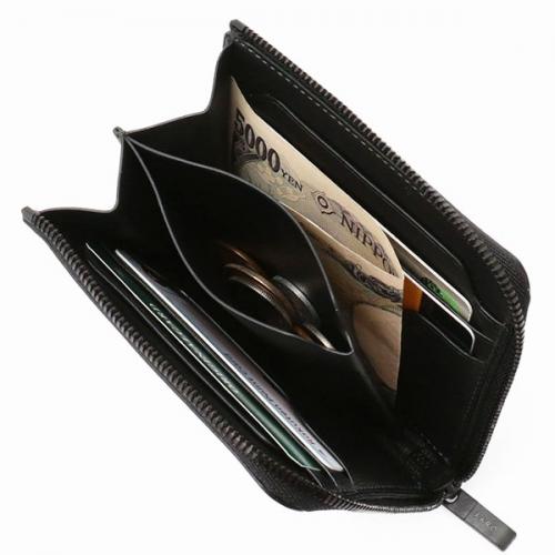 FARO Short Zip Wallet ファーロ ショート ジップ ウォレット 財布 コインケース 札収納可能 L字ファスナー レザー F2031W203