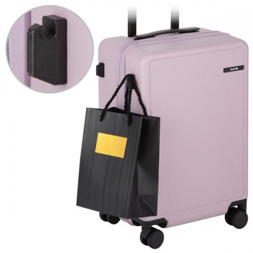 ACE ベベル (33L) ファスナータイプ スーツケース 2～3泊用 3辺合計115cm 機内持ち込みサイズ 底足フック ドリンクホルダー付き 05681