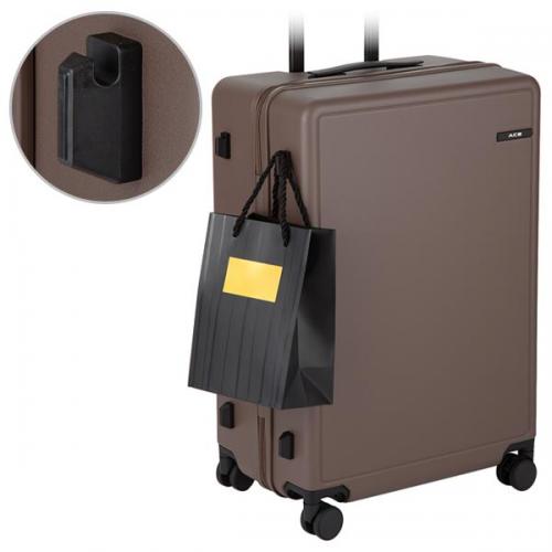 ACE ベベル (63L) ファスナータイプ スーツケース 3～5泊用 3辺合計140cm 手荷物預け入れサイズ 底足フック ドリンクホルダー付き 05682