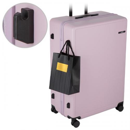 ACE ベベル (92L) ファスナータイプ スーツケース 5～7泊用 3辺合計158cm 手荷物預け入れサイズ 底足フック ドリンクホルダー付き 05683