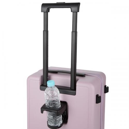 ACE ベベル (33L) ファスナータイプ スーツケース 2～3泊用 3辺合計115cm 機内持ち込みサイズ 底足フック ドリンクホルダー付き 05681