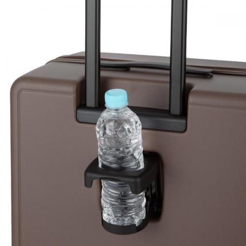 ACE ベベル (63L) ファスナータイプ スーツケース 3～5泊用 3辺合計140cm 手荷物預け入れサイズ 底足フック ドリンクホルダー付き 05682