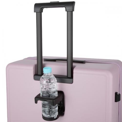 ACE ベベル (92L) ファスナータイプ スーツケース 5～7泊用 3辺合計158cm 手荷物預け入れサイズ 底足フック ドリンクホルダー付き 05683