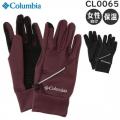 Columbia コロンビア Wトレイルサミットランニンググローブ 手袋 保温機能 スムース生地 女性向け S・M・Lサイズ CL0065