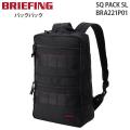 BRIEFING SQ PACK SL ブリーフィング エスキュー パック エスエル バックパック リュック B4収納 BRA221P01