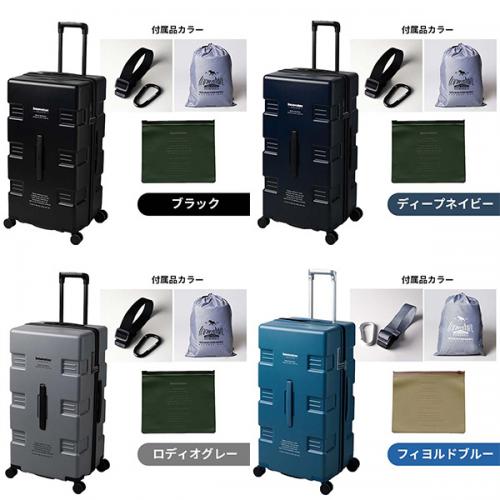 innovator イノベーター スーツケース 85L ファスナー Lサイズ 大型 5-7泊 北欧 スウェーデン 機内持ち込み エクストリームジャーニー IW88