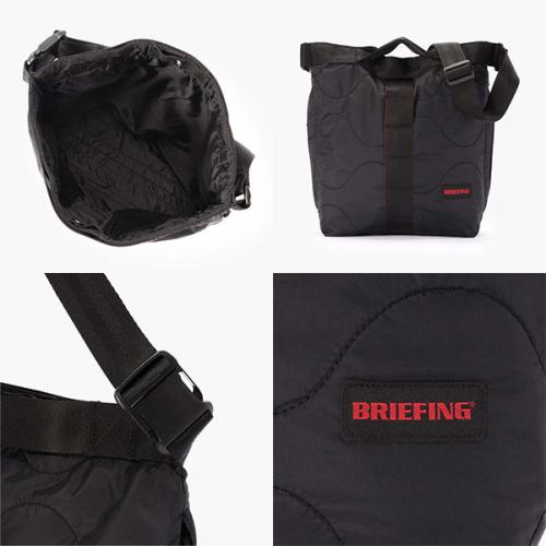 BRIEFING QUILTED JUMPER S ブリーフィング キルテッドジャンパーS ショルダーバッグ Sサイズ キルト BRA253L59