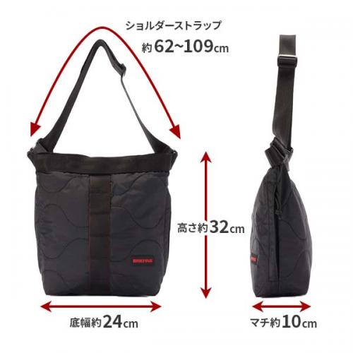 BRIEFING QUILTED JUMPER S ブリーフィング キルテッドジャンパーS ショルダーバッグ Sサイズ キルト BRA253L59