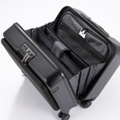 ace. コンビクルーザーTR ヨコ型 (28L) スーツケース フロントポケット搭載 PC収納 2～3泊用 機内持ち込みサイズ エースジーン 05151